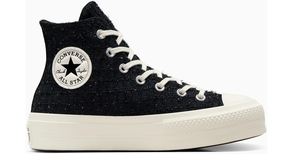 Taylor Chucks Lift Schwarz Converse Chuck Taylor All Star Lift