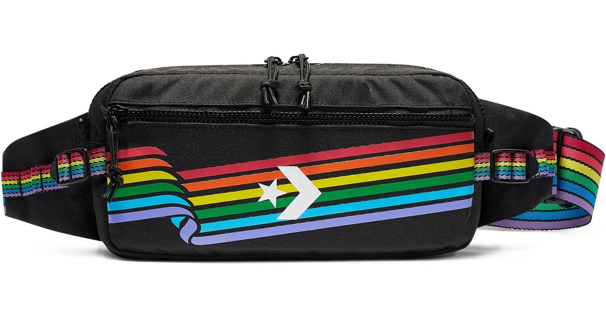 converse pride hip pack