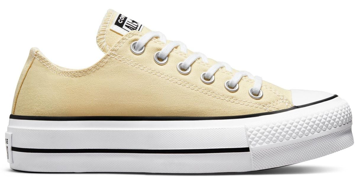 Converse Cotton Chuck Taylor All Star Lift Platform Seasonal Color in