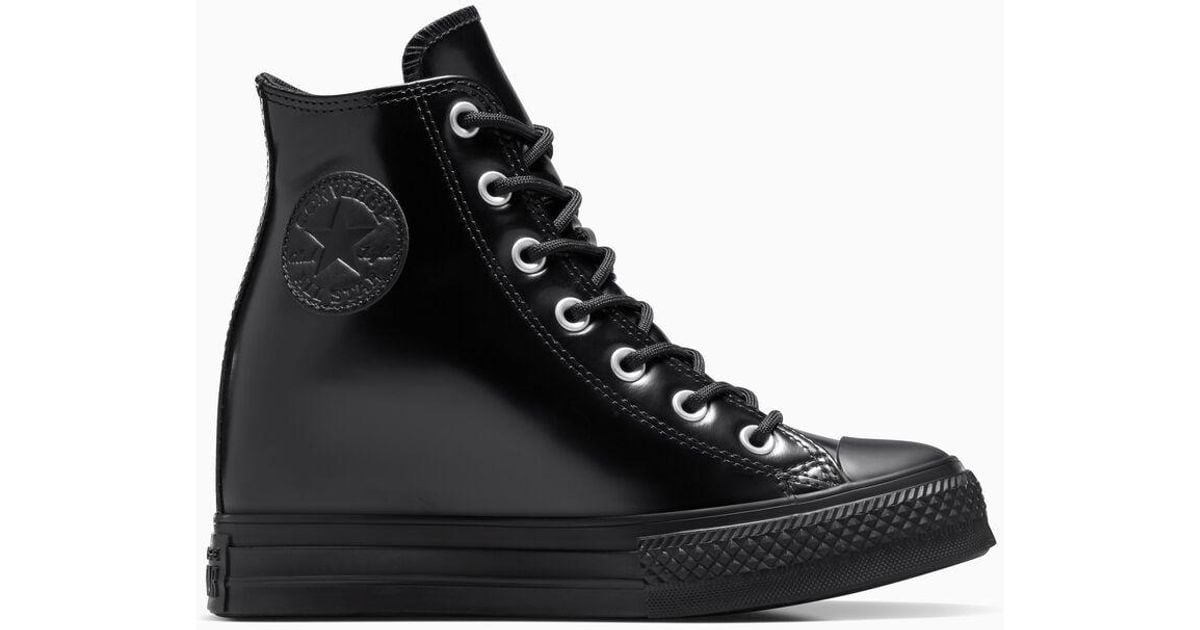 High Top Wedge Heel Converse Shoes Converse All Star Womens Shoes