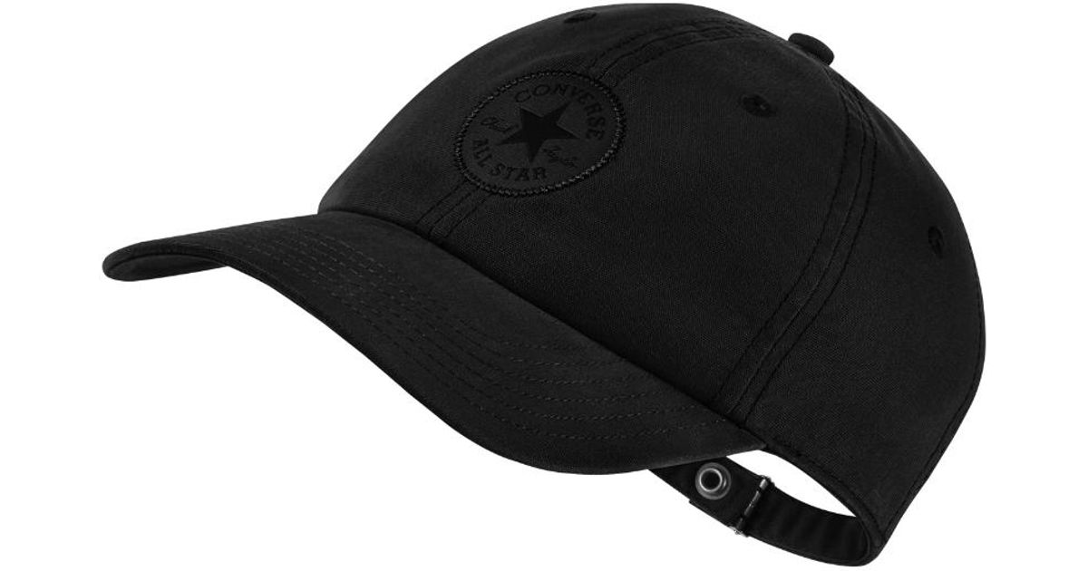 black converse hat