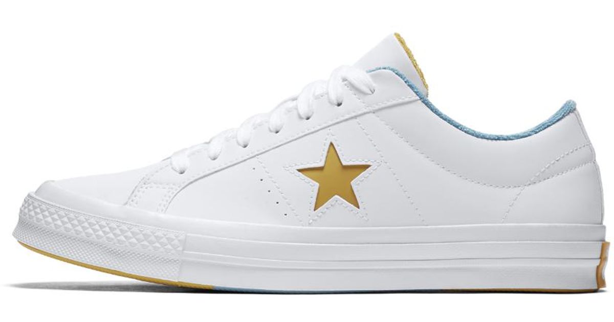 Converse Leather One Star Grand Slam Low Top Men's Shoe in White for Men -  Lyst