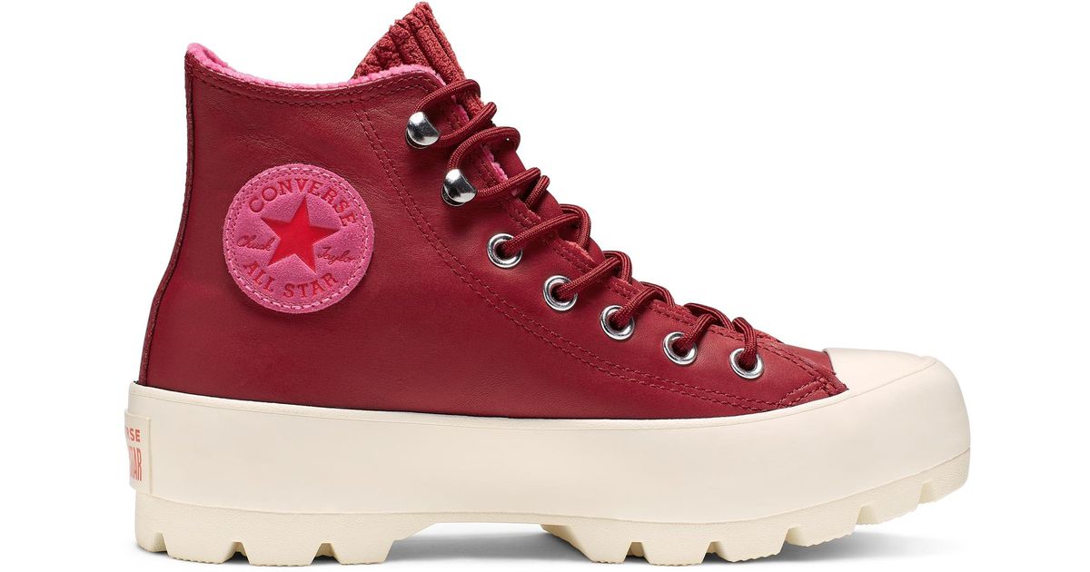 chuck taylor waterproof leather high top