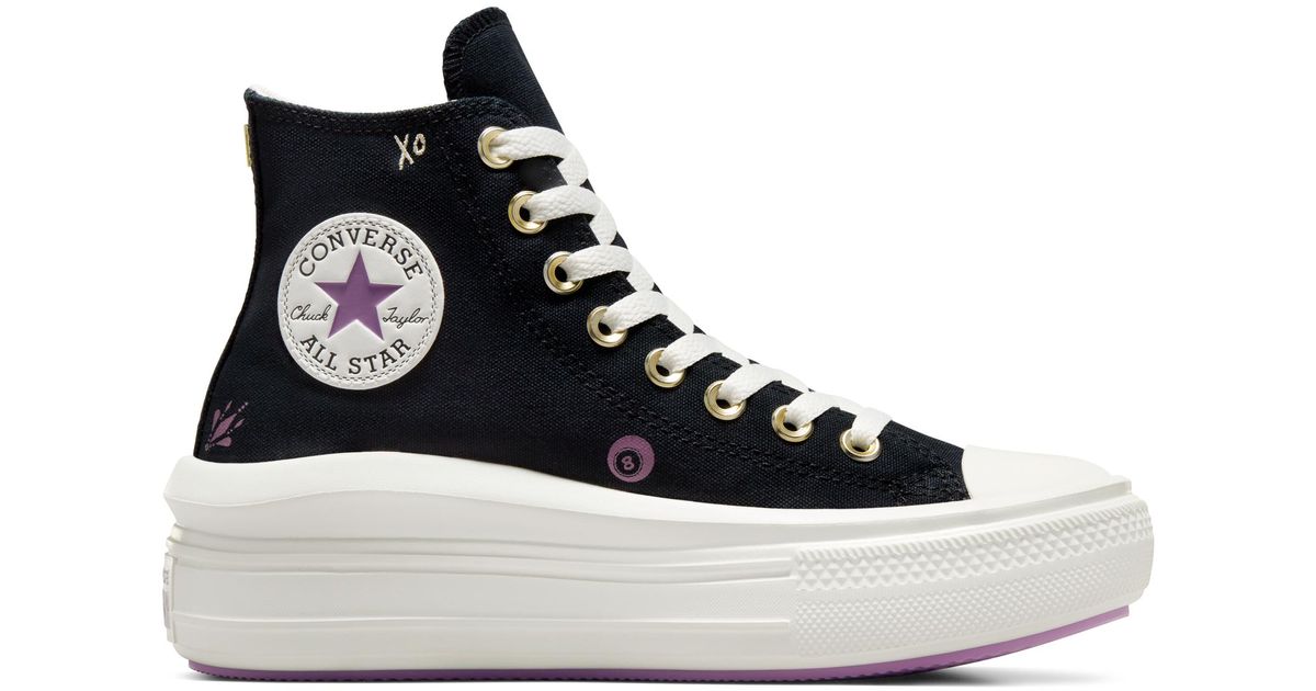Converse Chuck Taylor All Star Move Platform Tiny Tattoos in Blue Lyst