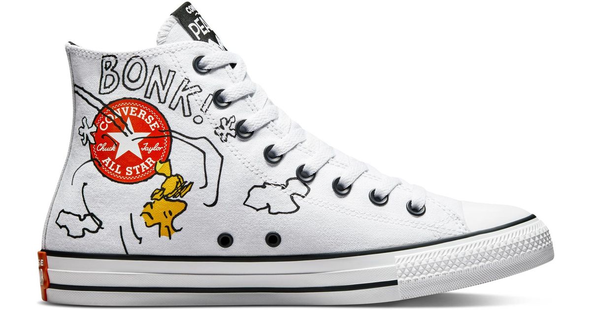 Converse X Peanuts Chuck Taylor All Star in White Lyst