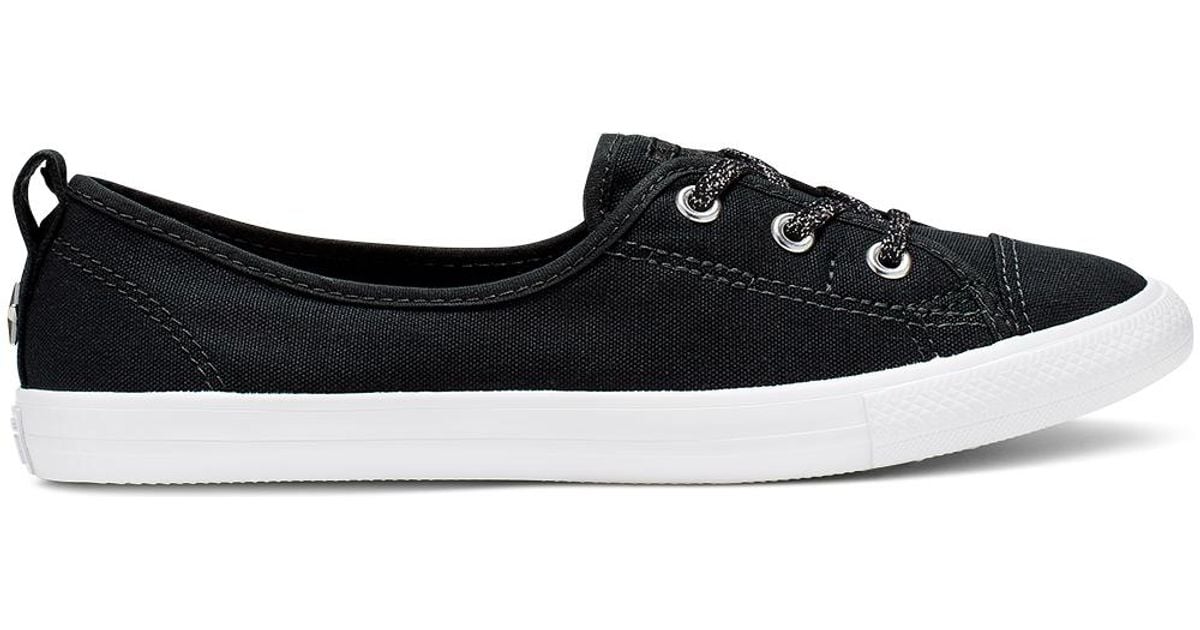 all black converse ballet