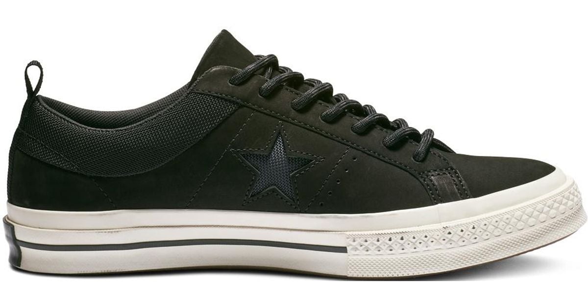 converse one star sierra leather low top