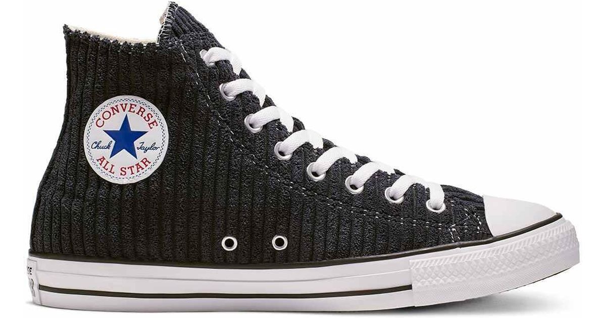 chuck taylor all star wide wale cord high top