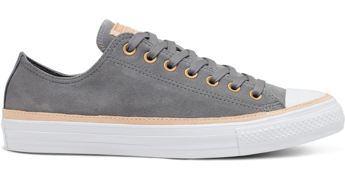 vachetta leather trim converse