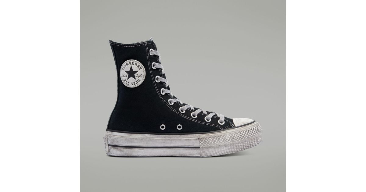 Converse Chuck Taylor All Star Lift Extra High Platform Smoked Canvas
