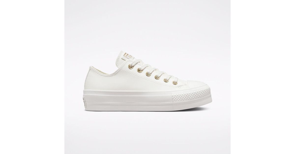 Converse Chuck Taylor All Star Lift Platform Mono White | Lyst UK
