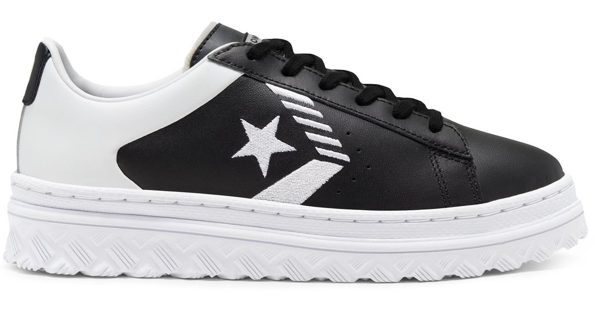 metallic vis pro leather x2 high top