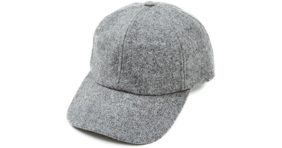 melton wool cap