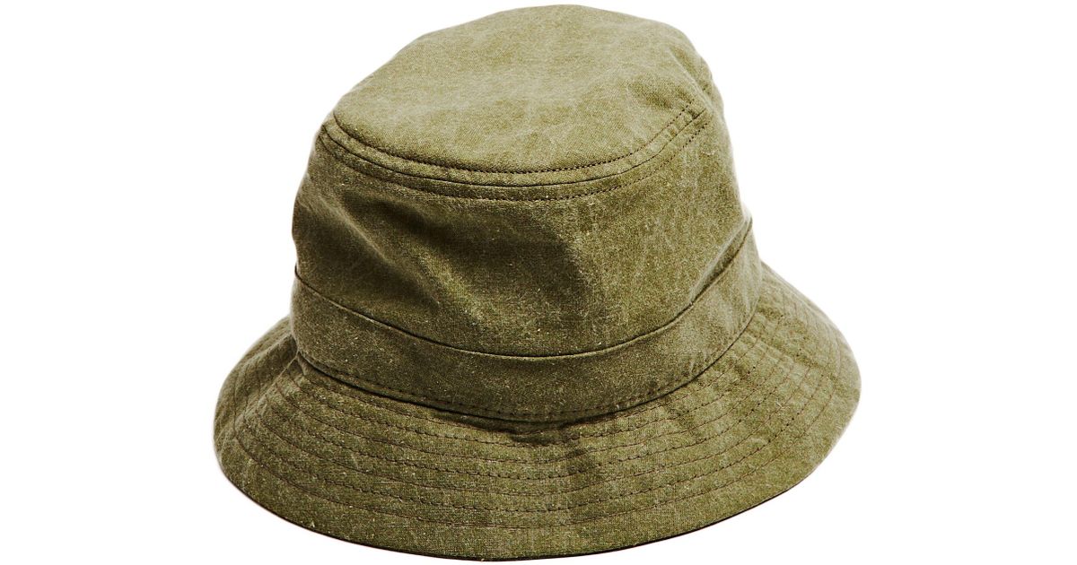 distressed bucket hat