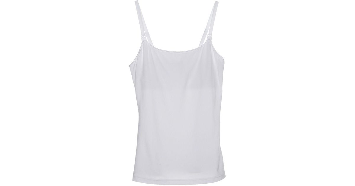 Cosabella Synthetic Talco Maternity Camisole in White (Black) - Lyst