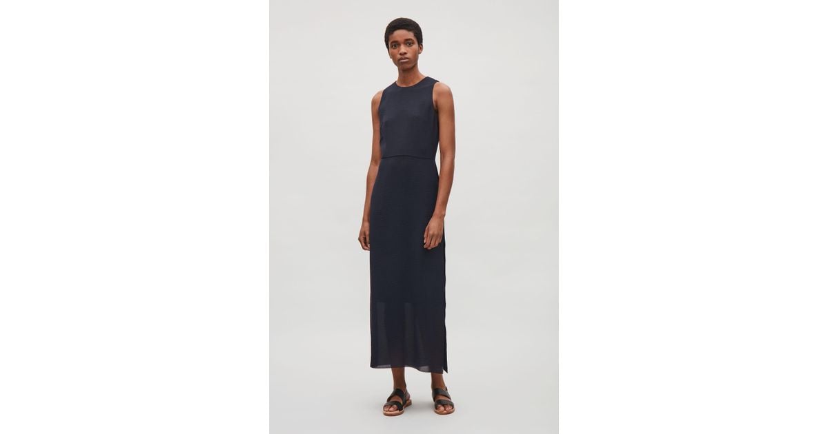 COS Synthetic Long Sleeveless Dress in ...