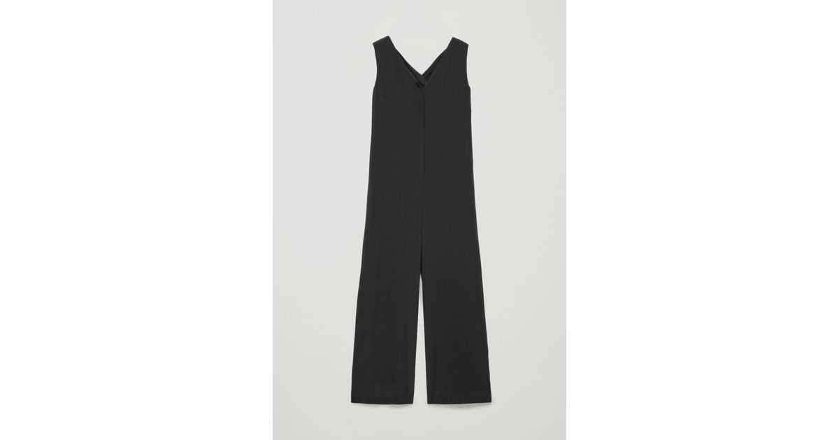 cos silk jumpsuit