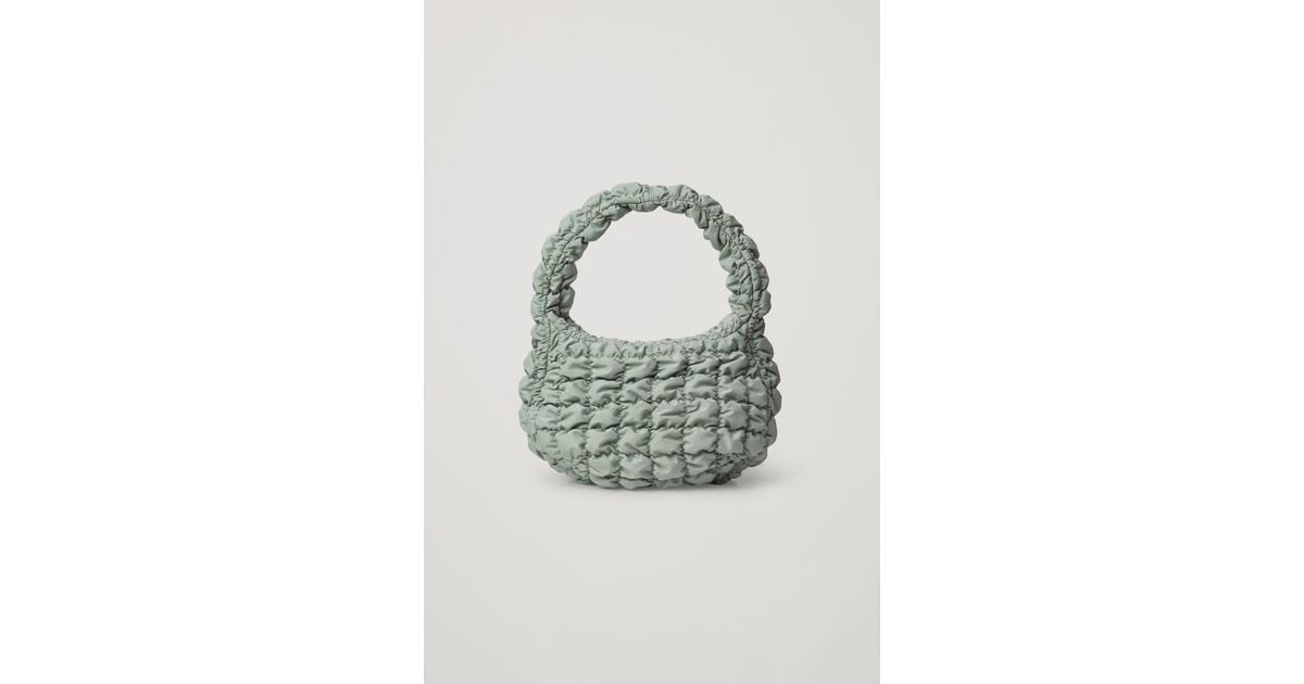 COS Quilted Mini Bag in Green Lyst UK