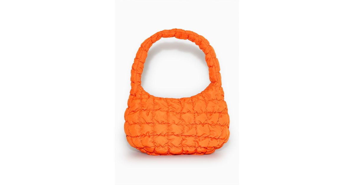 COS Quilted Mini Bag in Orange Lyst