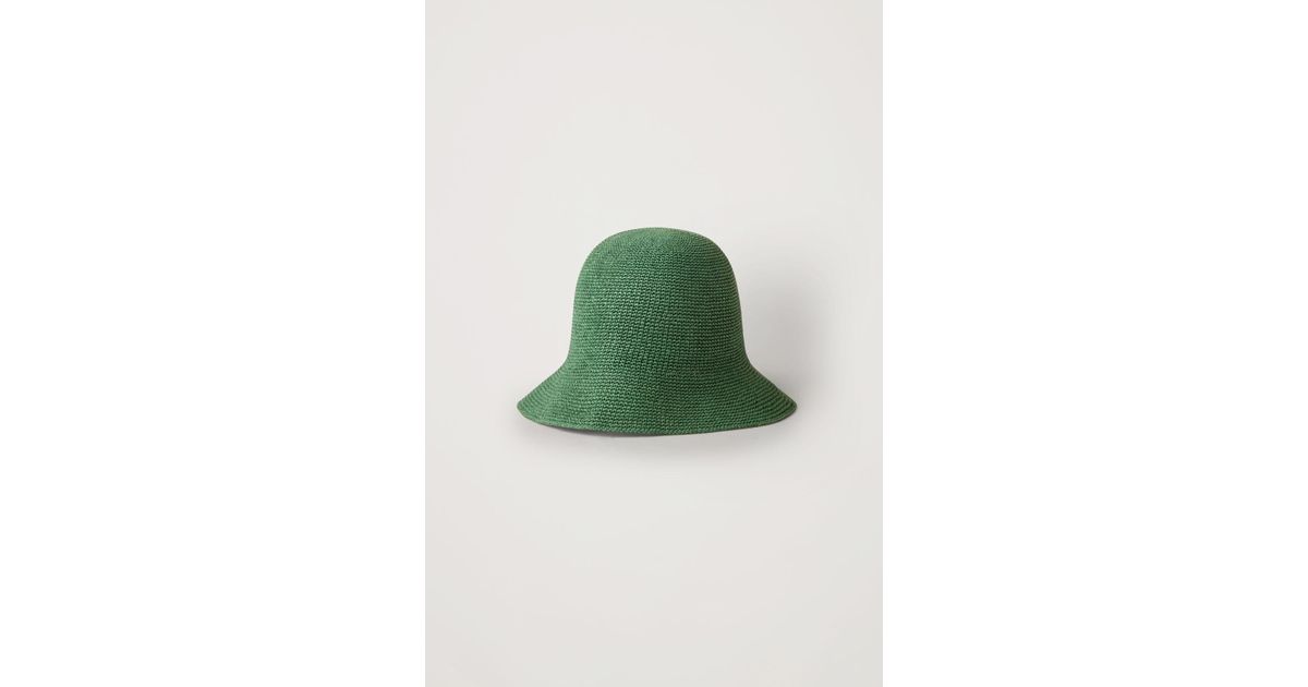 cos crochet bucket hat