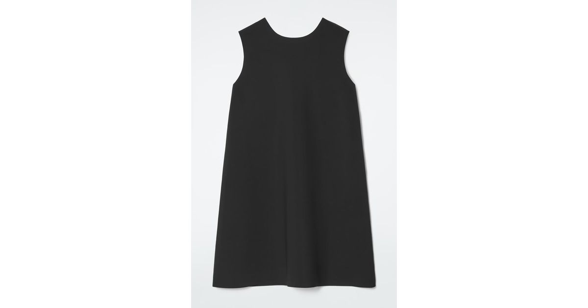 COS A-line Scuba Mini Dress in Black | Lyst UK COS A-line Scuba Mini Dress in Black | Lyst UK
