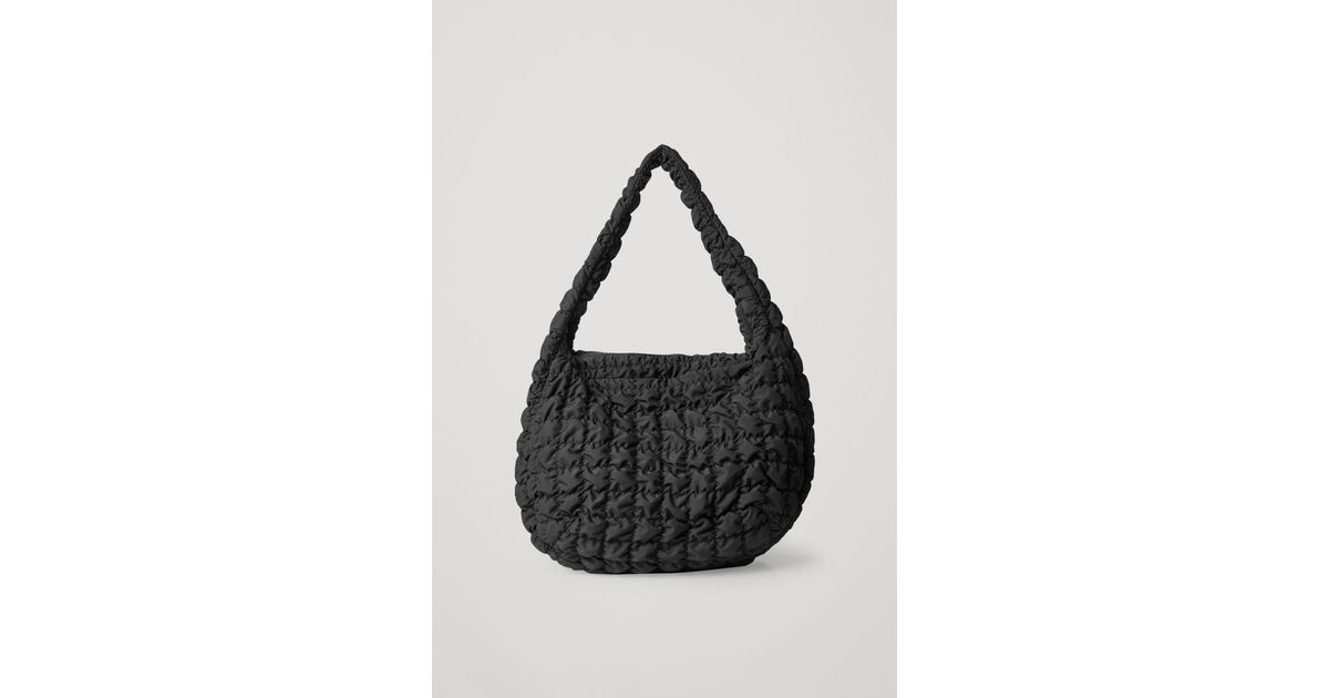 oversized quilted bag