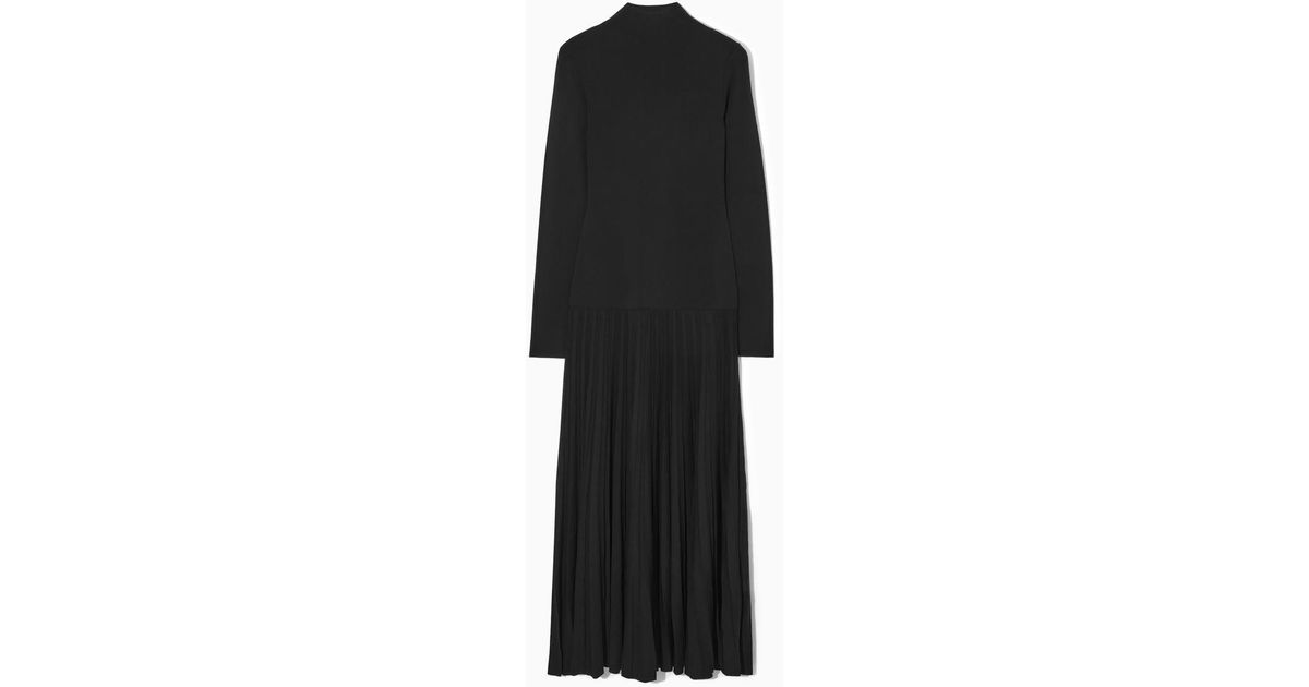 pleated knitted turtleneck maxi dress mallykgoldman on LTK