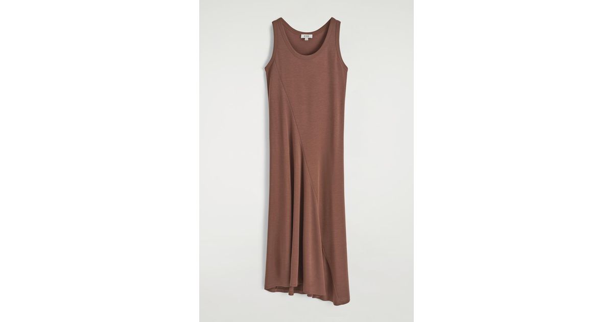 pink asymmetrical ruffle dress Camille Mini main image 1