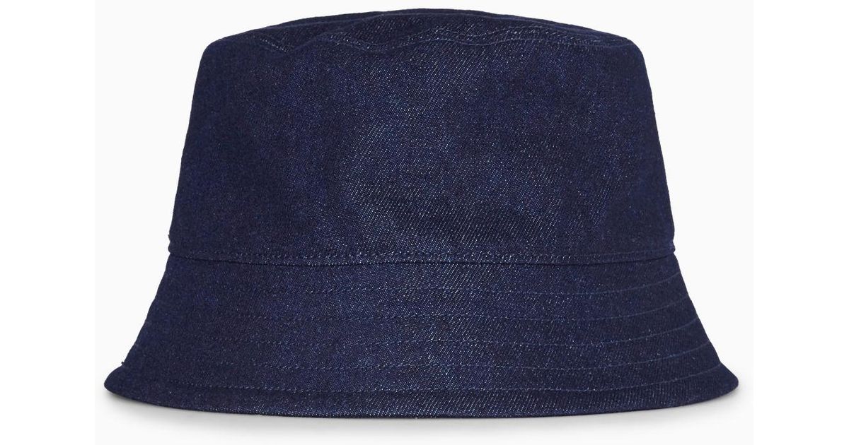 COS Denim Bucket Hat in Blue Lyst