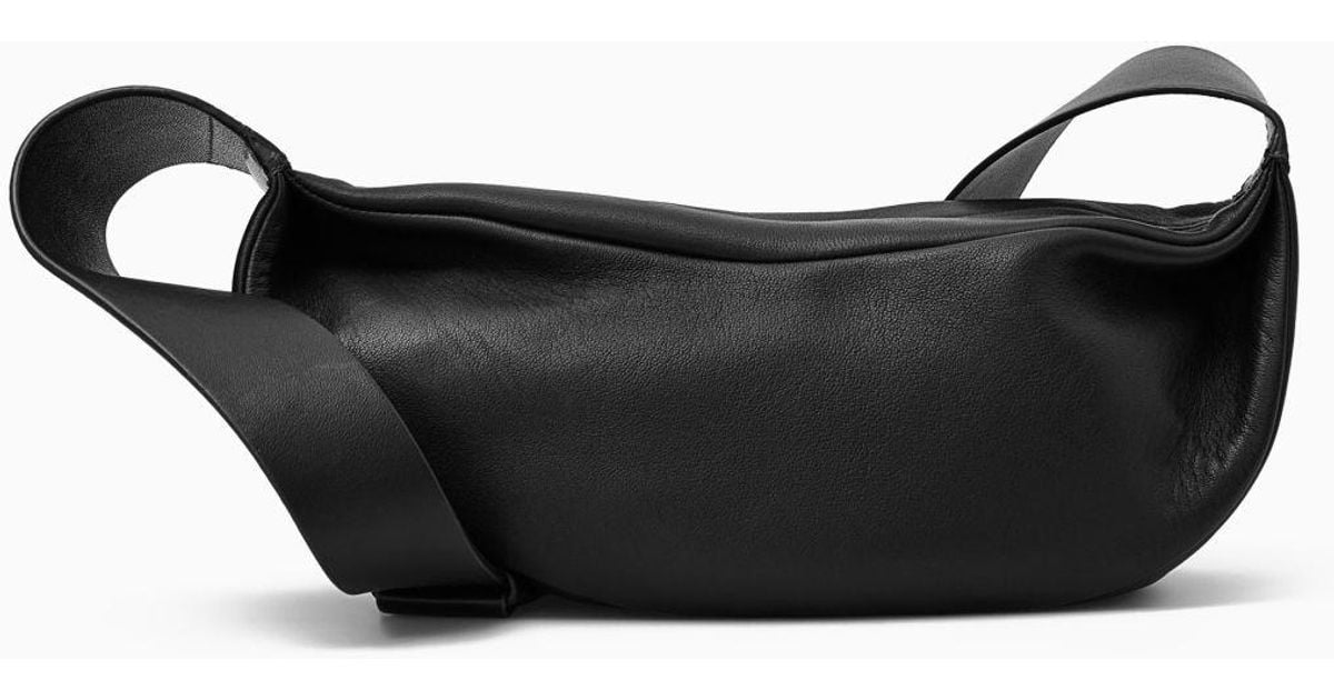 COS Swing Crossbody Leather in Black Lyst