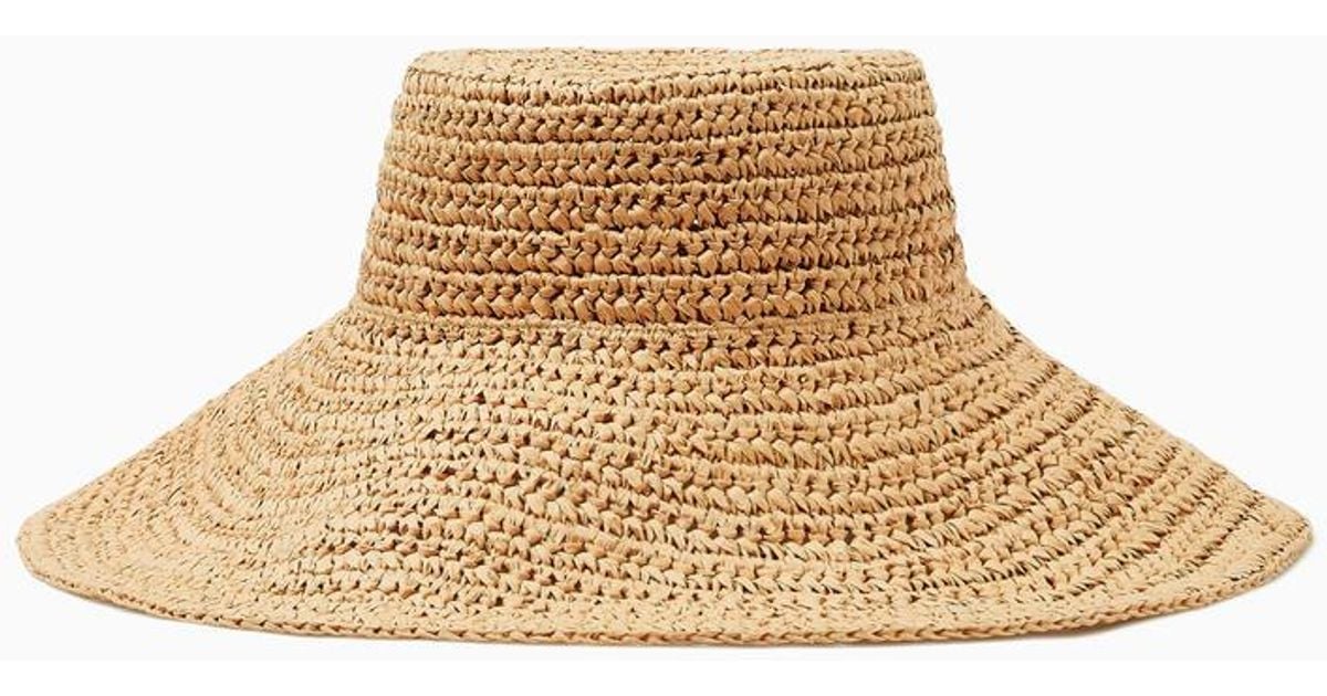COS Woven Straw Hat in Natural | Lyst
