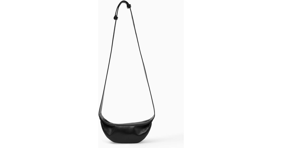 COS Swing Micro Crossbody - Leather in Black for Men | Lyst