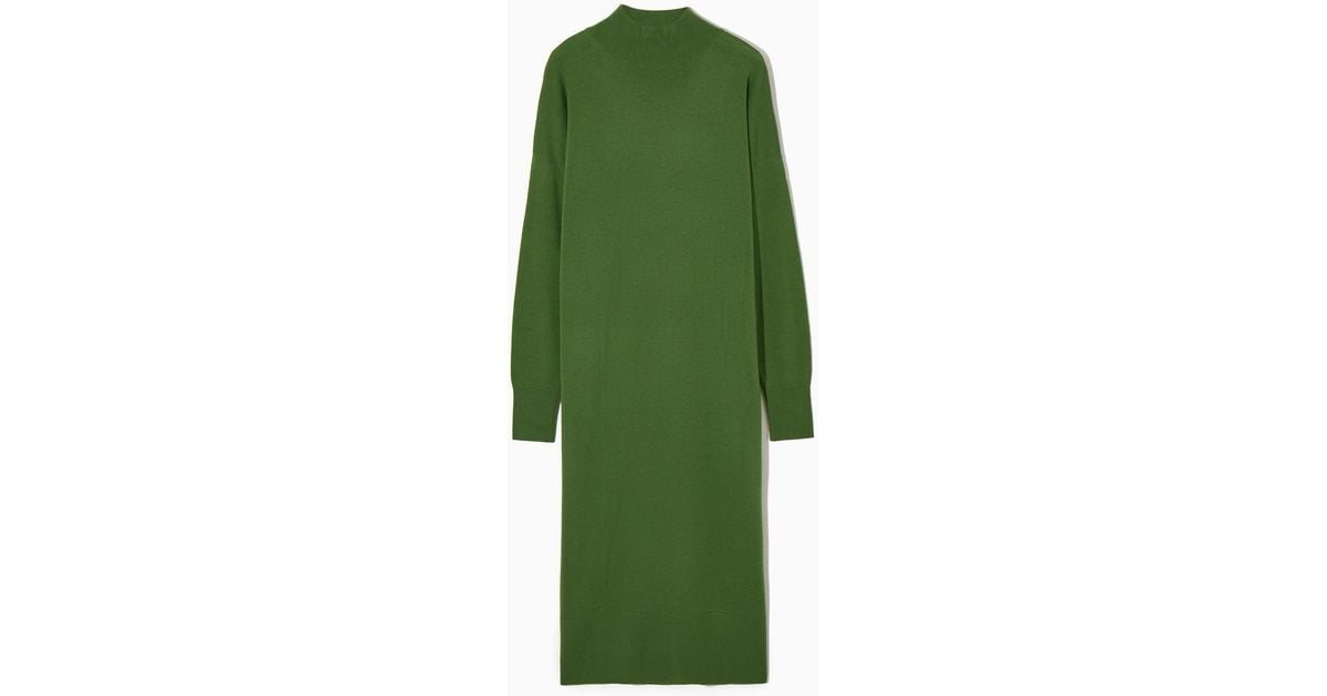 cos green wool dress Green Velvet Serena Dress Tuckernuck Green / XL main image 1
