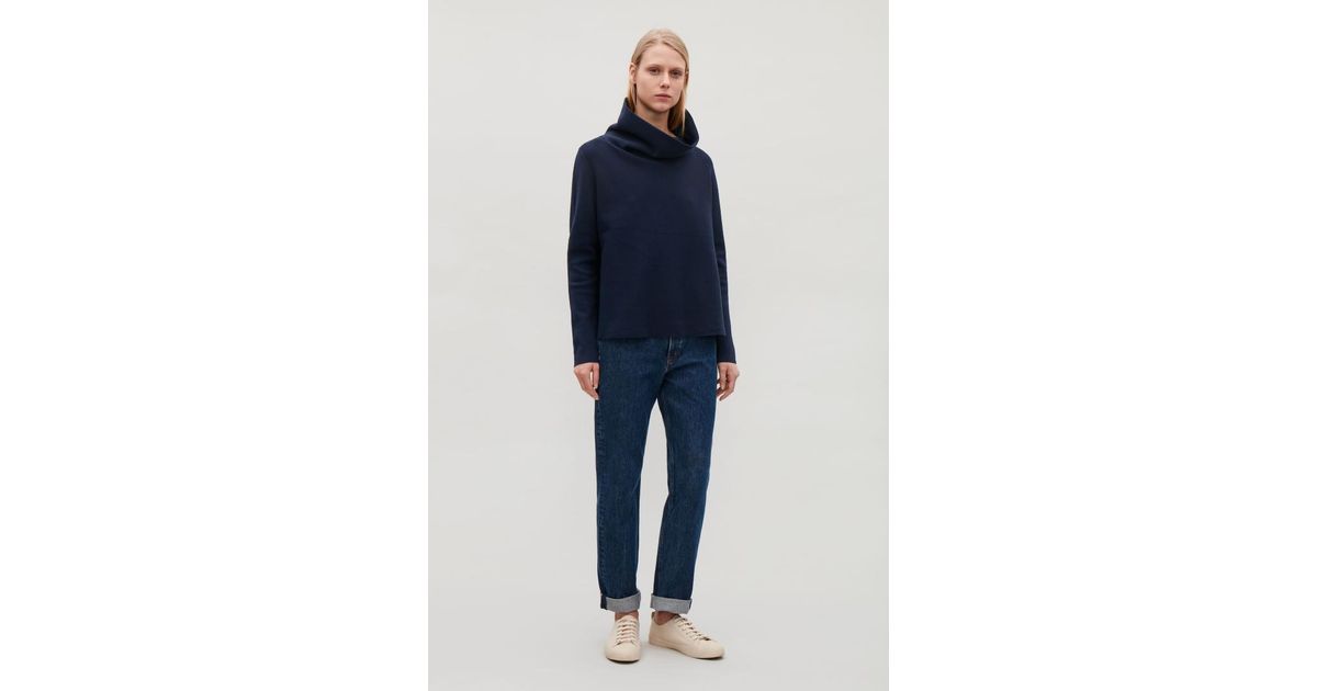 high neck knit