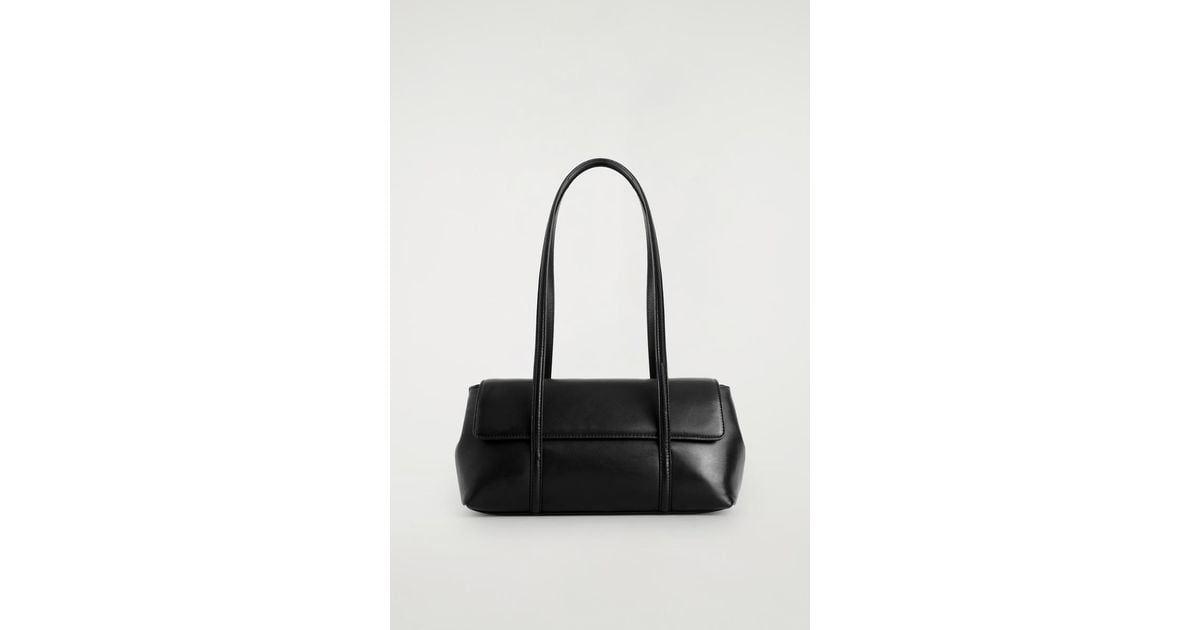 COS コス NOUVEAU SHOULDER BAG レザー ブラック 【公式通販】