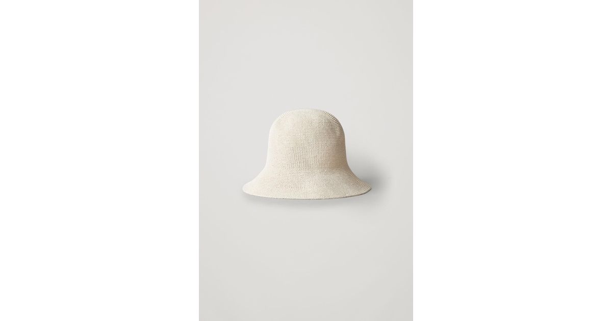 cos crochet bucket hat