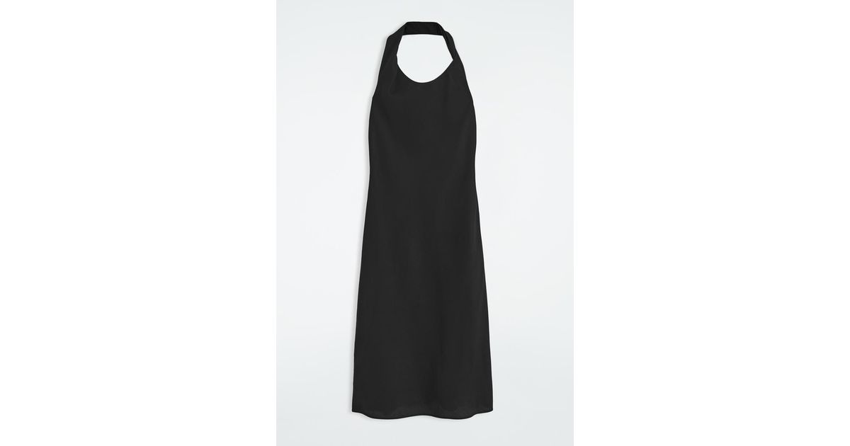 women's halter midi dress CAUGHT IN THE RAIN HALTER MIDI DRESS main image 0
