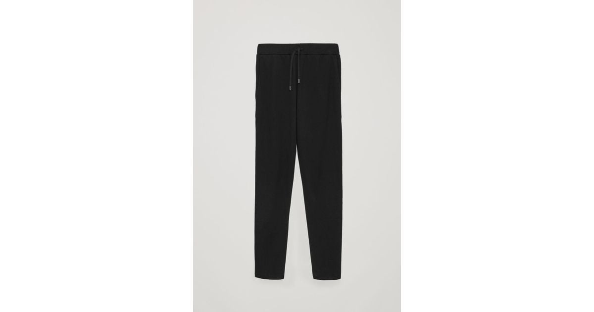 cotton jogging trousers