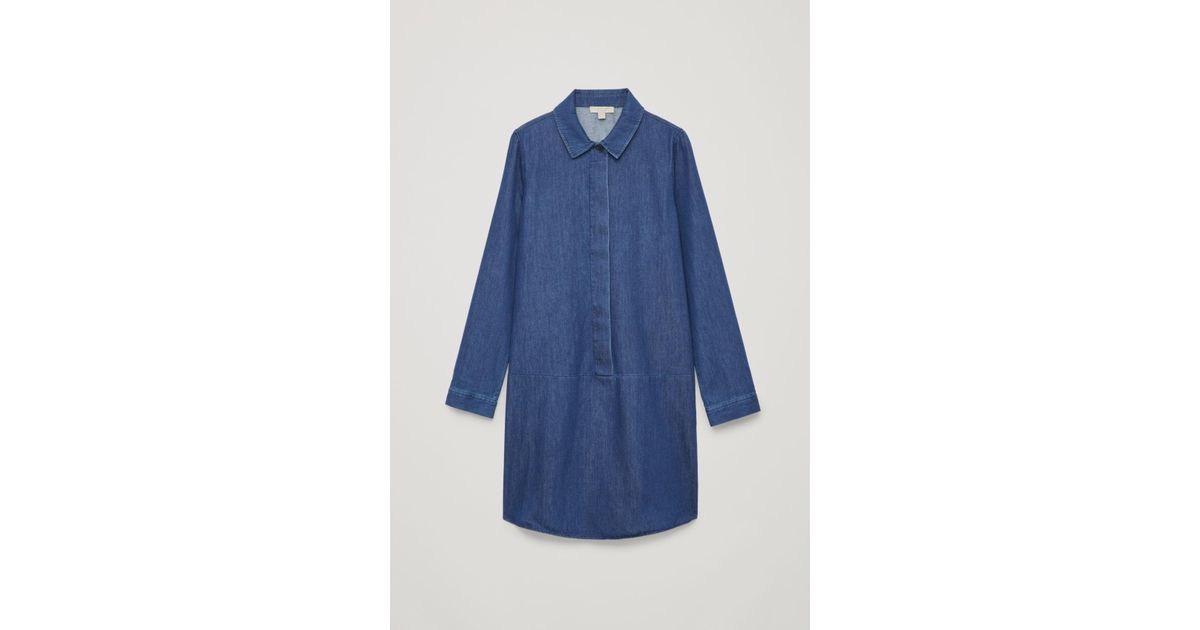 cos denim shirt dress