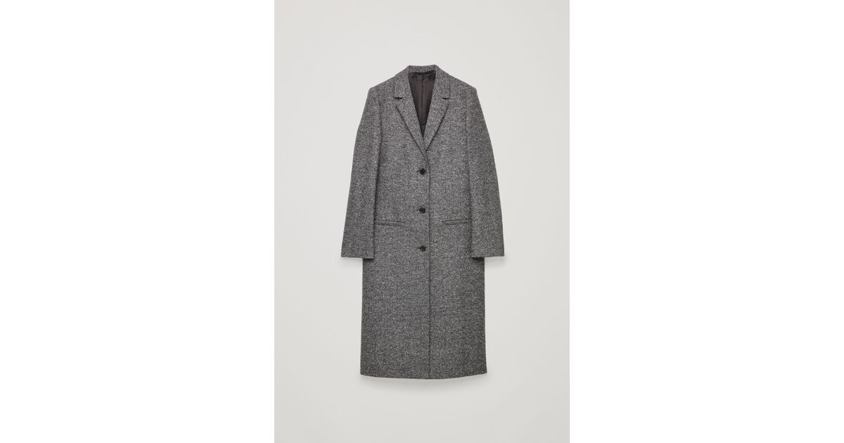 supreme wool trench coat herringbone