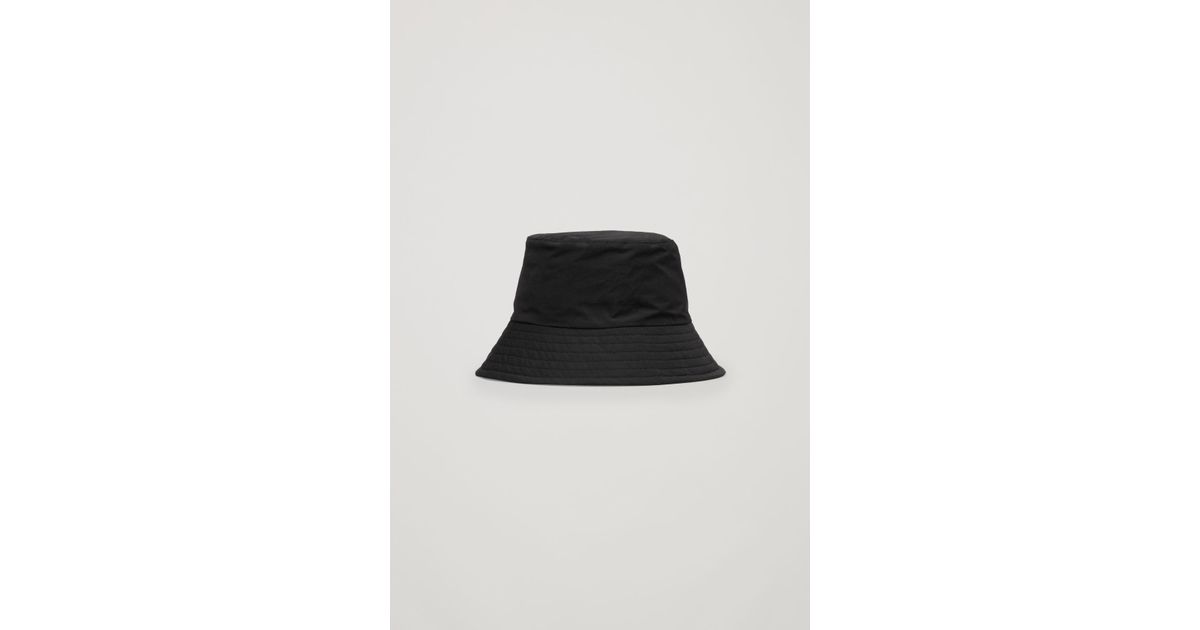 waxed cotton bucket hat