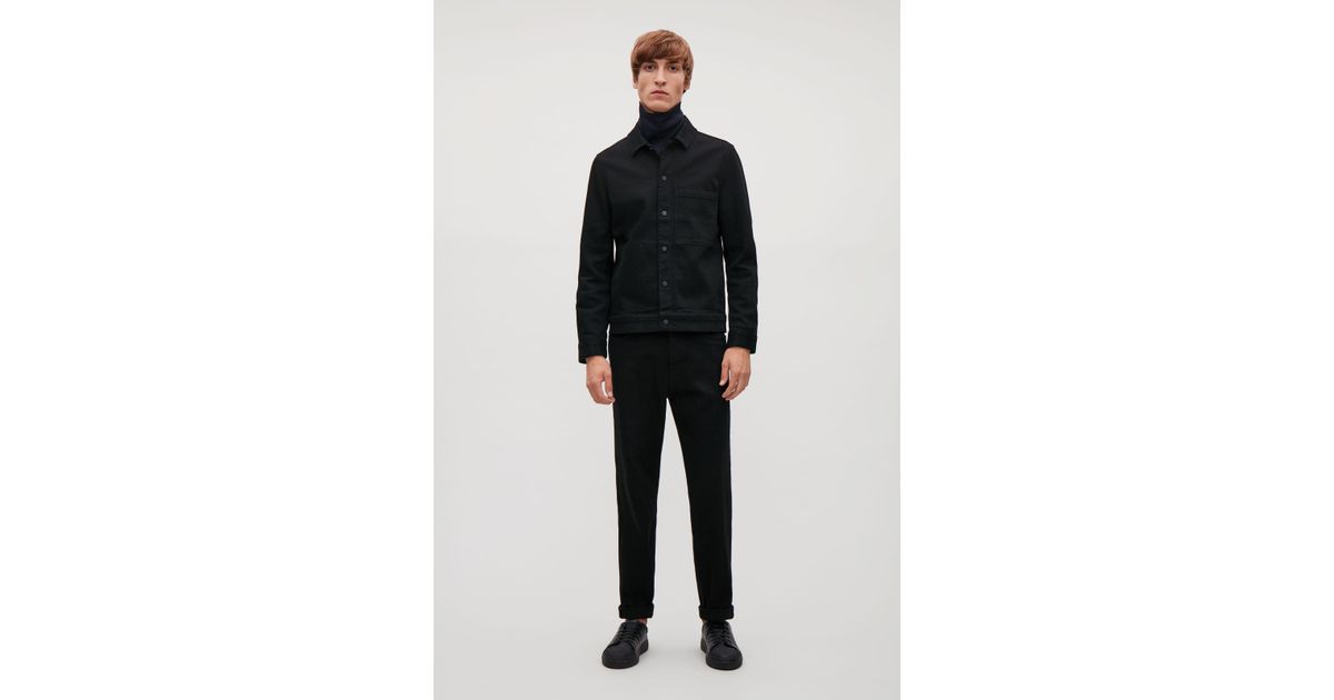 cos denim shirt jacket
