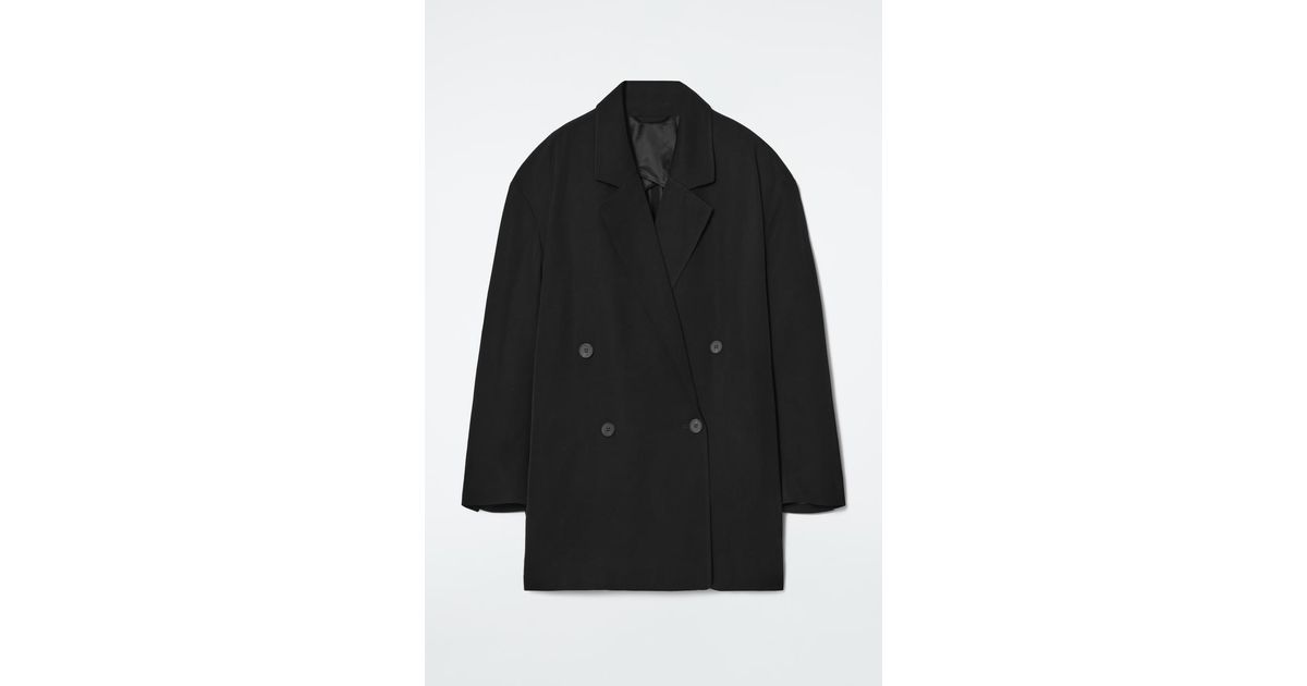 ジャケット・アウター Oversized Draped Double-Breasted Blazer COS Oversized Draped Double-Breasted Blazer | endource