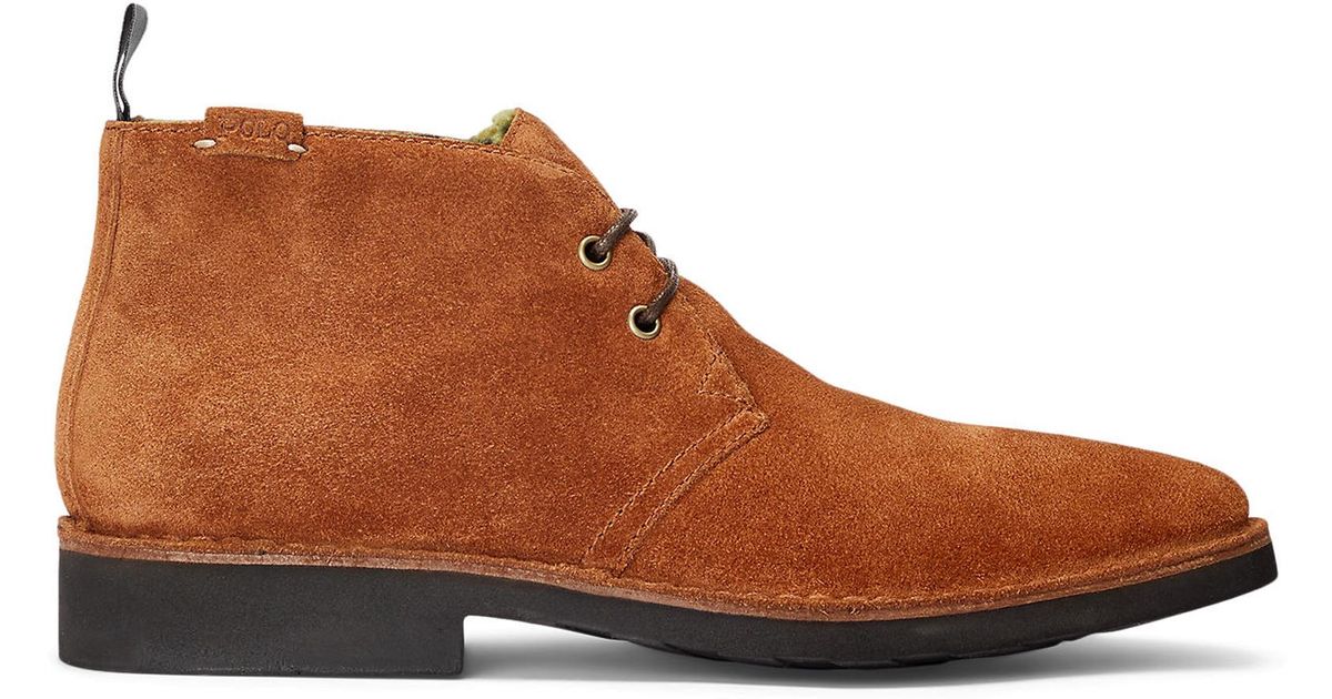 Polo Ralph Lauren Talan Chukka Boots in Brown for Men | Lyst