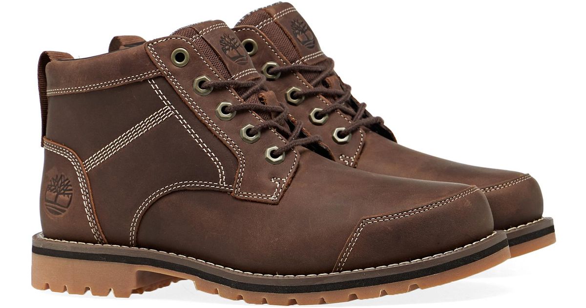 timberland larchmont chukka brown
