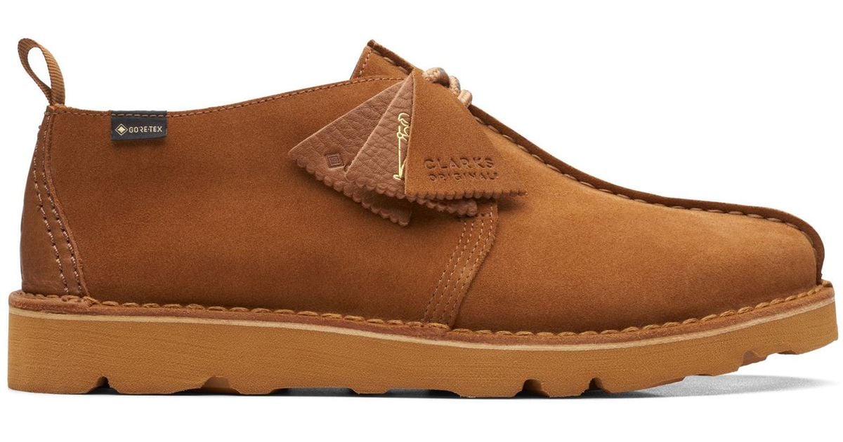 Clarks Desert Trek Gtx Shoes in Brown for Men Lyst UK