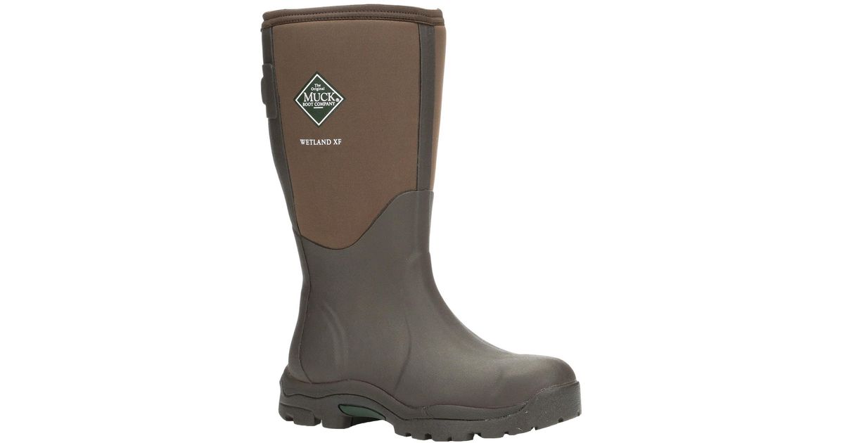 Muck Boots Wetland Xf Wellington Boots in Grey Lyst UK
