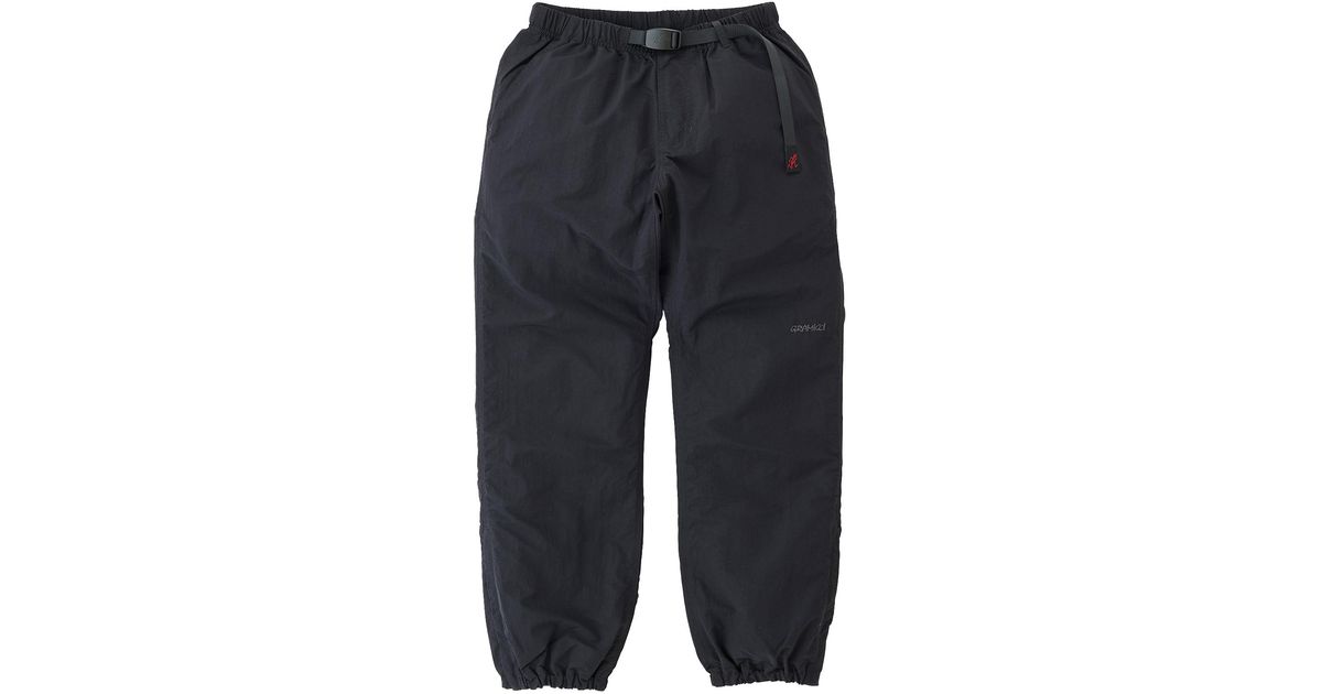 Gramicci Nylon Packable Track Jogging Pants in Black for Men | Lyst