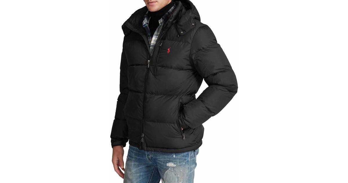 polo coat black