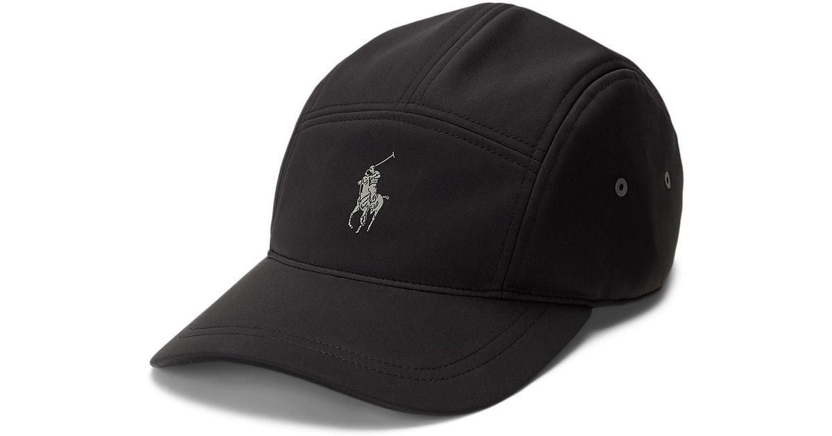 Polo Ralph Lauren Interlock Five Panel Cap in Black for Men Lyst UK